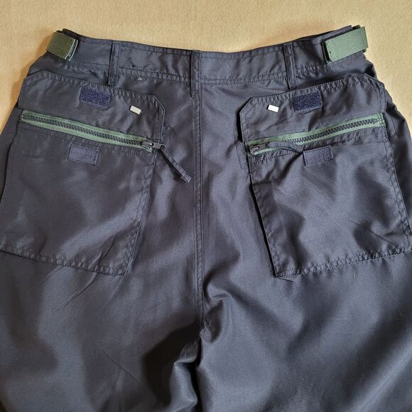 Y2K Wearfirst Mens Cargo Pants Tag 33x32 (Fit 32x31) Blue Baggy Joggers Hiking - Picture 6 of 10